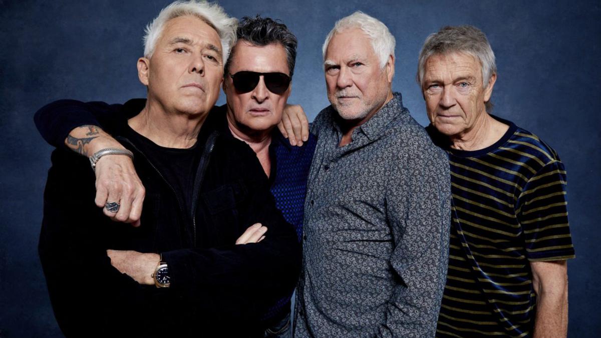 Bandleden Golden Earring ereburger van Den Haag
