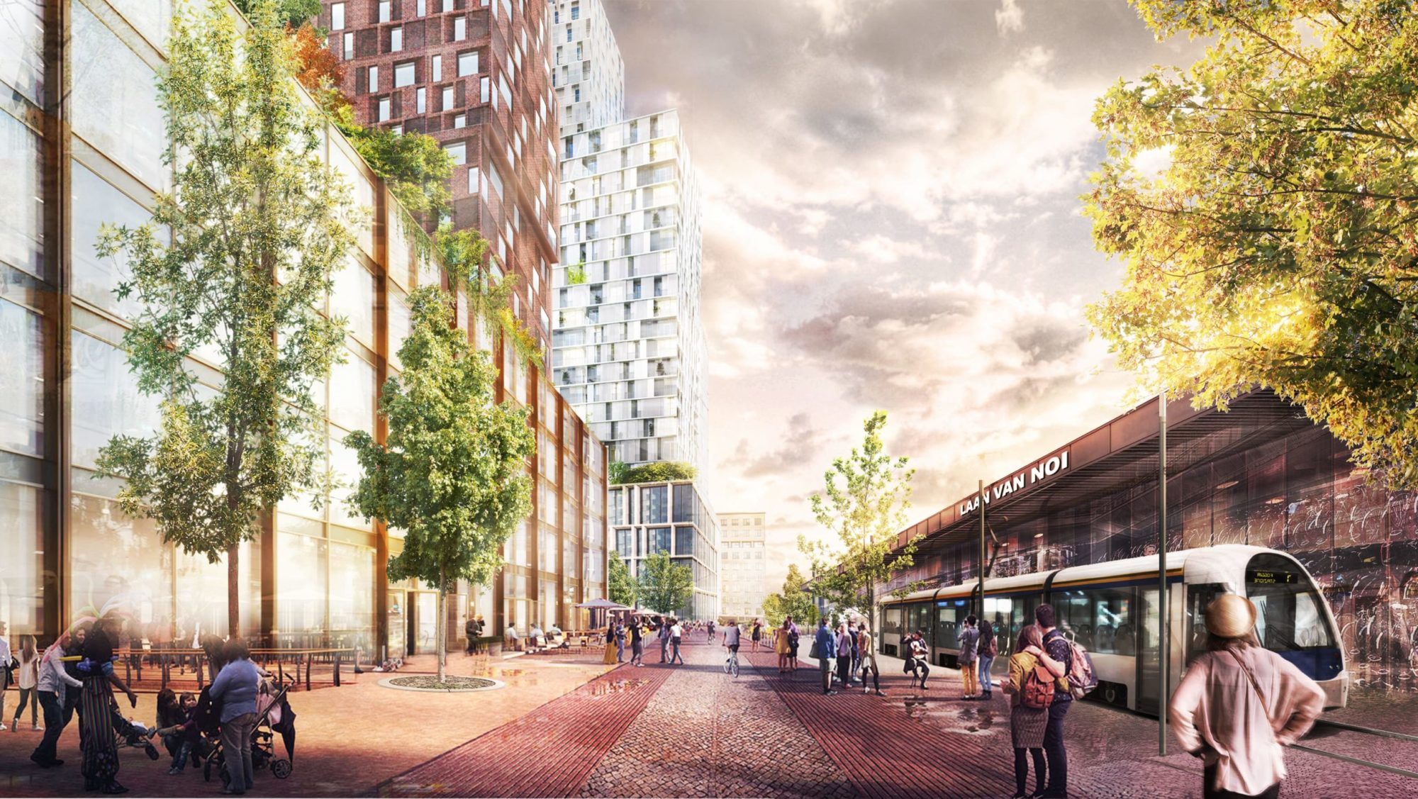 Grote bezwaren in Bezuidenhout tegen torenplan bij Laan van NOI