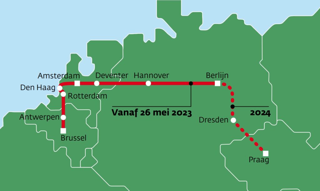 Wedergeboorte van de nachttrein: in Den Haag naar bed, in Berlijn ontwaken